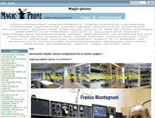 Tablet Screenshot of magic-phone.it